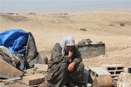 Des familles de la vallée du Jourdain deviennent sans abris
